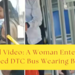 Viral Video: Woman Enters Crowded DTC Bus Wearing Bikini